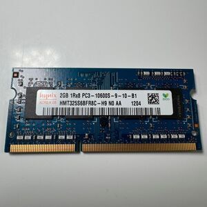 Hynix 2GB DDR3 Laptop RAM PC3-10600S 1333MHz SO-DIMM HMT325S6BFR8C-H9 Memory